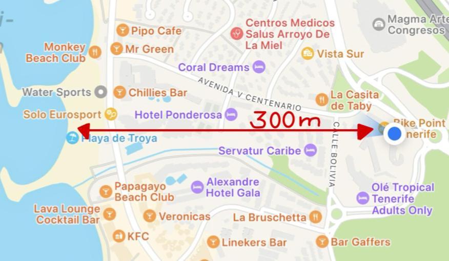 Perfectly Located Apartment With Pool Playa de las Americas  Exteriör bild